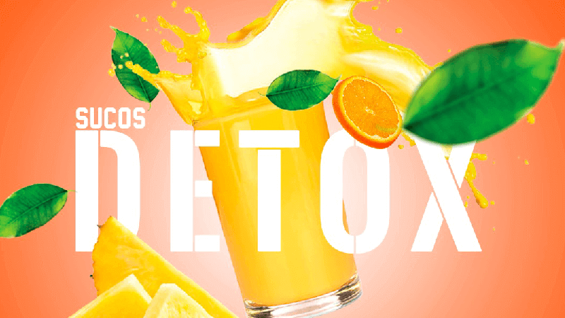 Sucos detox, conheça seus benefícios